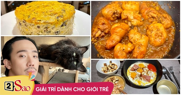 Trấn Thành đứng bếp mùa dịch, ngắm thành quả phát thèm