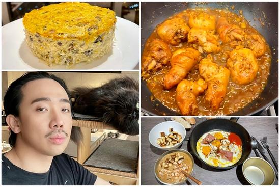 Trấn Thành đứng bếp mùa dịch, ngắm loạt thành quả 'phát thèm'