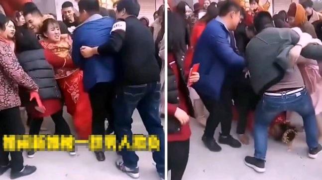 Cô dâu bị nhóm khách sàm sỡ trong đám cưới gây phẫn nộ-1