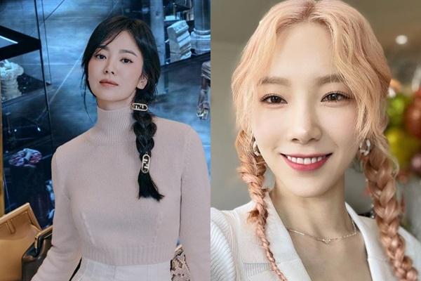 Lisa, Taeyeon đọ dáng với váy little black huyền thoại-9