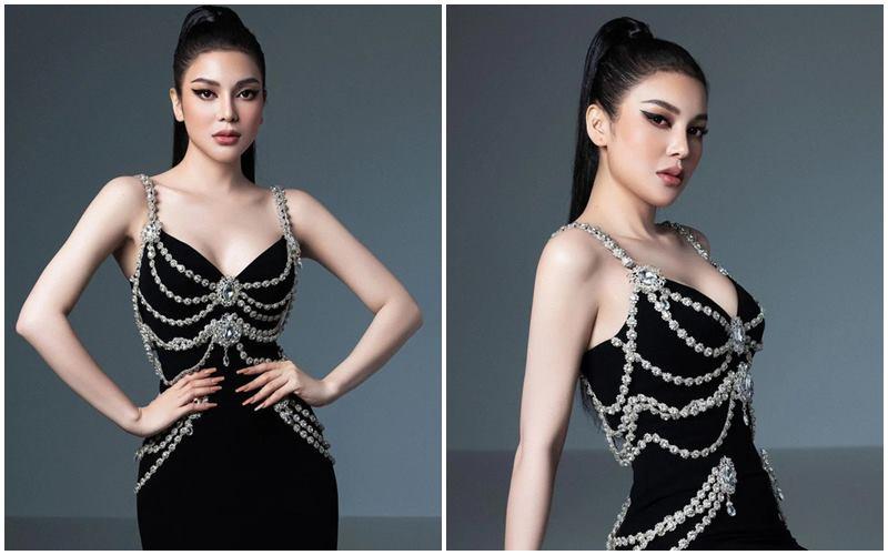 Hết Kim Duyên lại đến tình địch tin đồn của Ngọc Trinh diện váy nhái Chanel-5