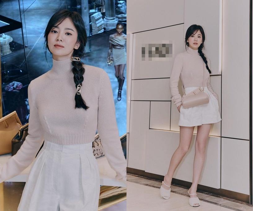 Học cách tết tóc hack tuổi như Song Hye Kyo, Taeyeon-1