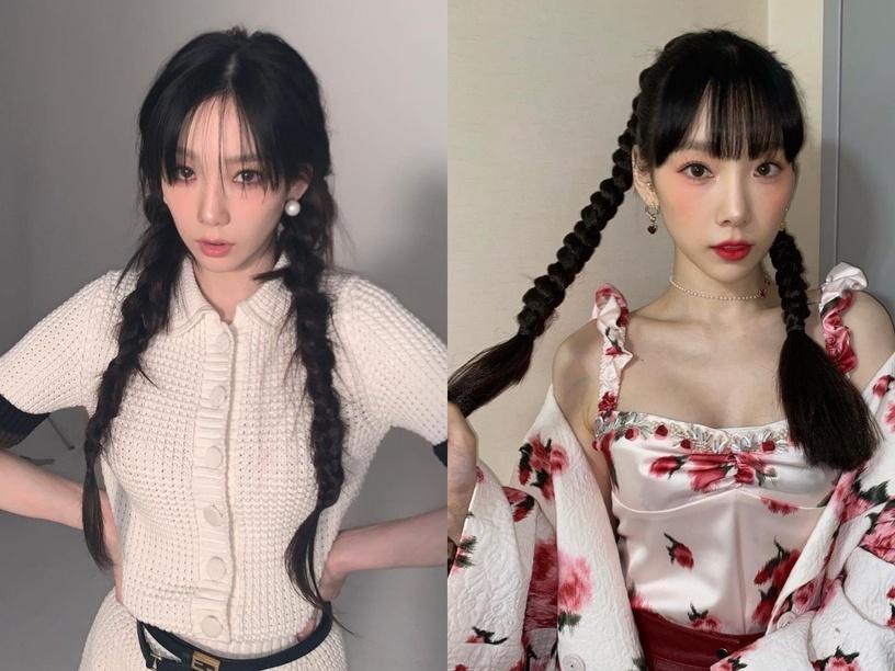 Học cách tết tóc hack tuổi như Song Hye Kyo, Taeyeon-3