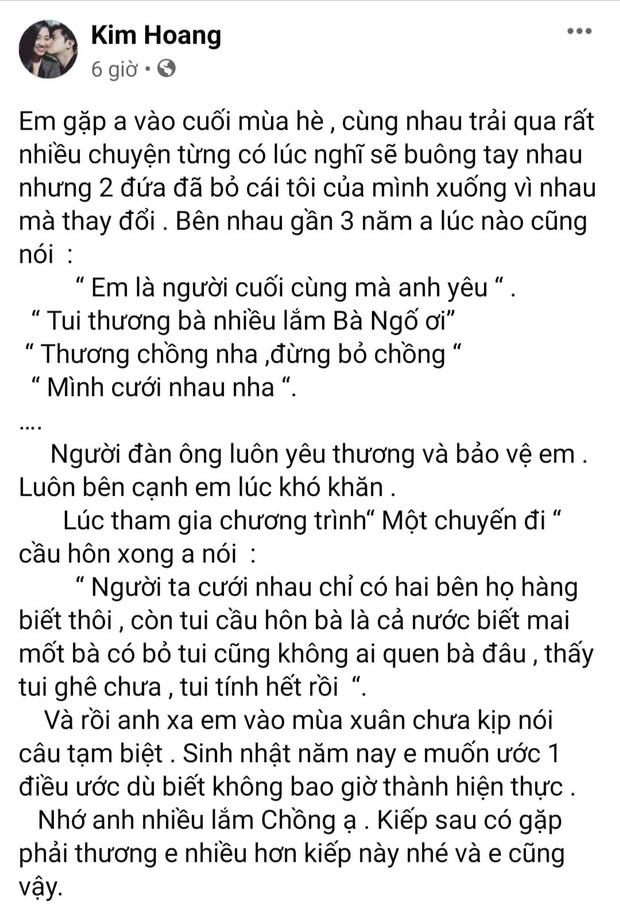 6 tháng diễn viên Hải Đăng qua đời, bạn gái viết tâm thư xúc động-1