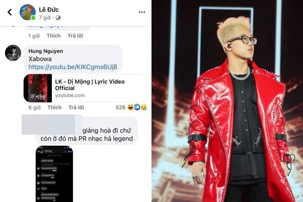 Đoạn tin nhắn nghi vấn RichChoi gọi King Of Rap là chương trình rác, ‘biết thế thi Rap Việt’?
