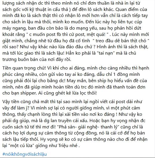 Minh Triệu bức xúc nạn sách lậu, Kỳ Duyên góp ý nhưng bị chỉnh lưng-3