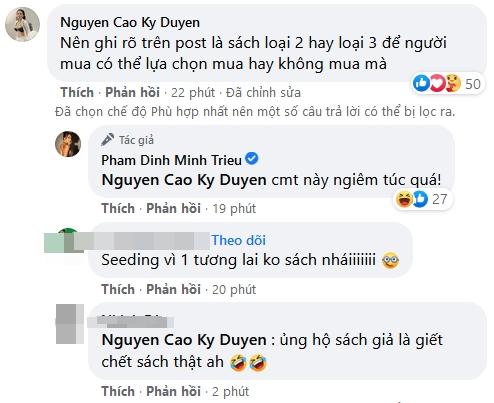 Minh Triệu bức xúc nạn sách lậu, Kỳ Duyên góp ý nhưng bị chỉnh lưng-8