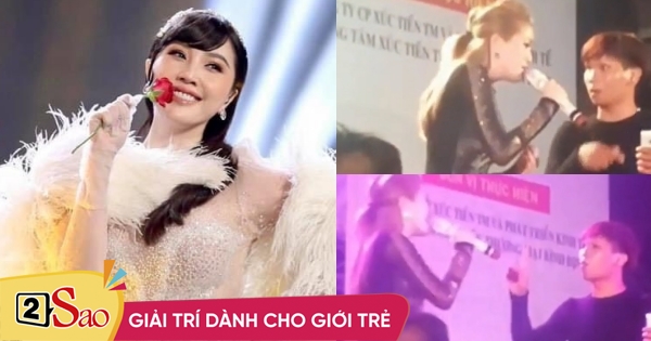 Bảo Thy né ‘nhanh như chớp’ khi bị fan cuồng tấn công