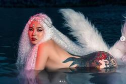 Linh Miu hóa hồ ly tinh, nude toàn tập lộ hình xăm khủng vòng 3