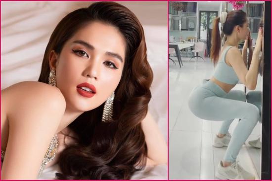 Clip 16s squat của Ngọc Trinh có gì mà thiên hạ cãi nhau ỏm tỏi?