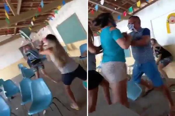 Clip: Chồng lén đưa bồ đi tiêm vắc xin, vợ lao vào đánh ghen tới tấp-1