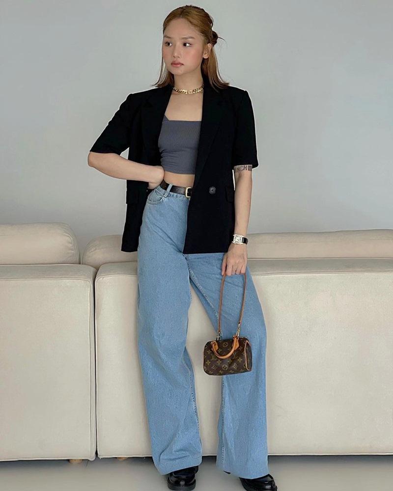 Sĩ Thanh lên đồ nổi loạn - Khả Như sau dịch gầy sọp không nhận ra-9