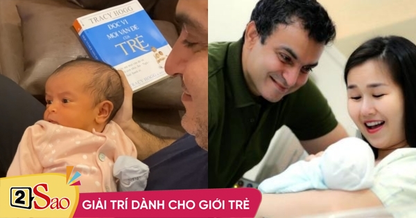Mới 2 tuần tuổi con của Võ Hạ Trâm đã ‘hóng hớt’ MV của mẹ