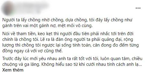 Vợ ngã vào bát canh bỏng mặt, chồng còn nói câu vợ sững người-1