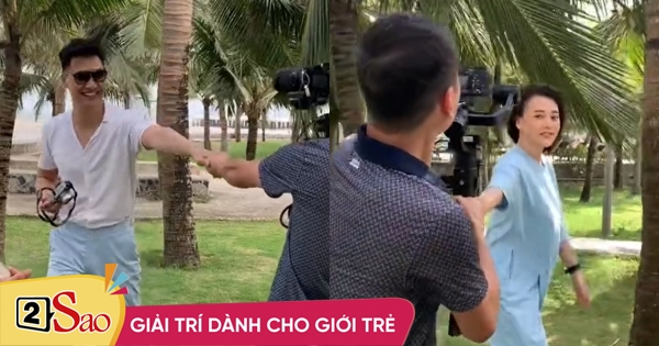 Hậu trường cảnh tình cảm giữa Nam và Long trong Hương Vị Tình Thân