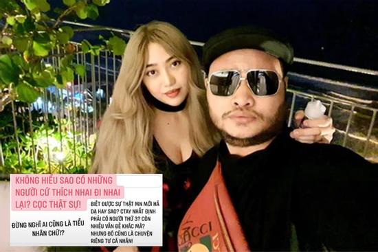 Lương Minh Trang bức xúc nhắc người thứ 3 sau ly hôn Vinh Râu