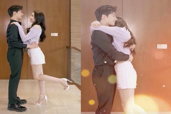 Dương Dương bất ngờ bế Địch Lệ Nhiệt Ba làm lộ bàn tay hư
