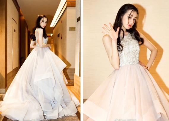 Địch Lệ Nhiệt Ba có nguyên 1 BST váy công chúa khiến hội bánh bèo nhìn mà nghiện-3