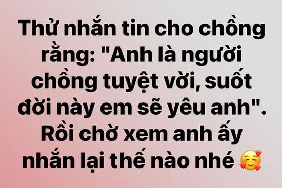 Các ông chồng 'co giật' khi vợ nhắn tin 'anh là người chồng tuyệt vời'