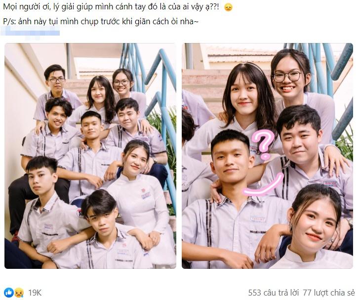 Xem là LÚ: Cánh tay lạ trong khung hình nhóm bạn 2k3 là của ai?-1