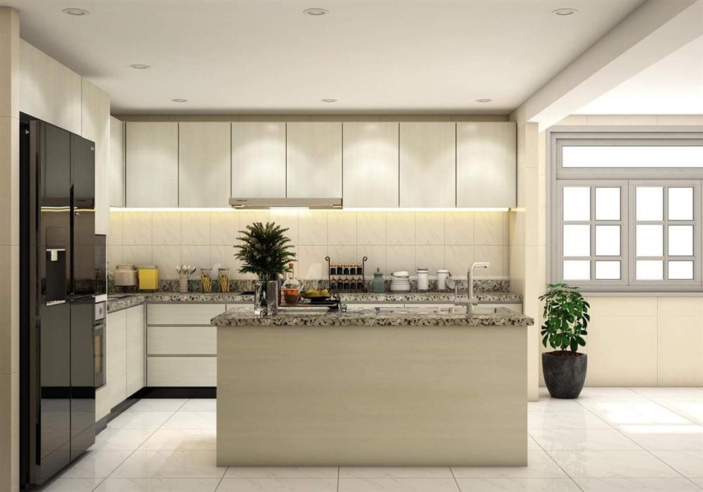 Bài trí bếp nấu hợp phong thủy, gia đình sung túc, hạnh phúc ấm no-2