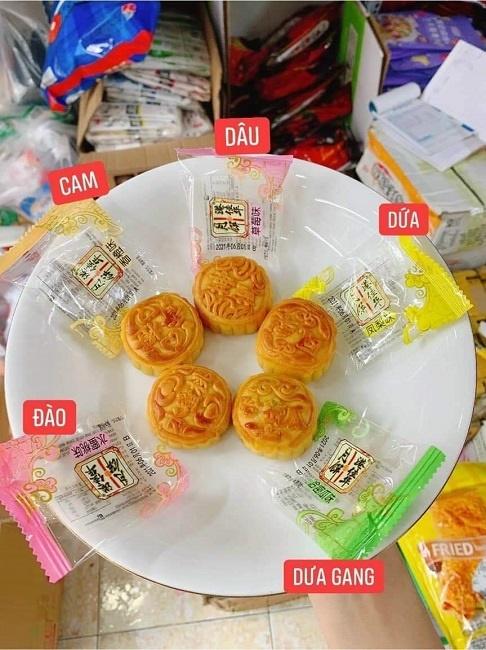 Bánh trung thu mini Trung Quốc bán đầy chợ với giá chỉ từ 3.000 đồng/chiếc-5