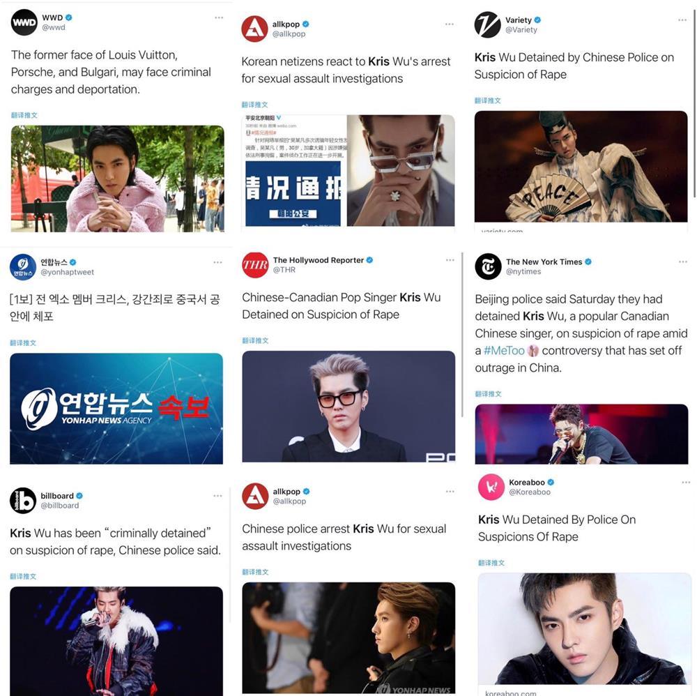 Bê bối tình dục của Ngô Diệc Phàm lên thẳng sóng VTV1-2