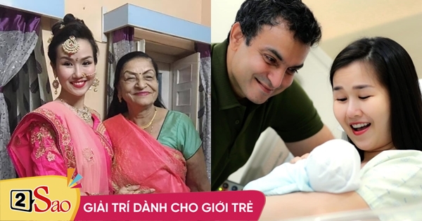 Võ Hạ Trâm: Mẹ chồng Ấn Độ thức cả đêm chờ cháu gái chào đời