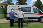 Nói là làm, Việt Hương chính thức tặng xe cứu thương gần 2 tỷ