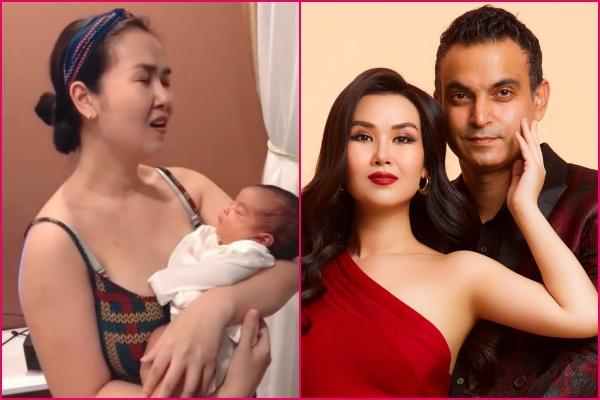 Không còn quấn khăn tã, con gái Võ Hạ Trâm lên đồ cực yêu!-9