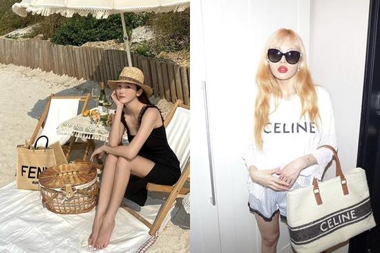 Jessica, HyunA mê mệt mẫu túi xách 'siêu to khổng lồ'