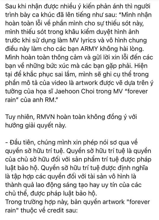 Ca sĩ Việt bị tố đạo 90% MV của RM: Xử lý nhanh, mắng ARMY thiếu văn hóa-3