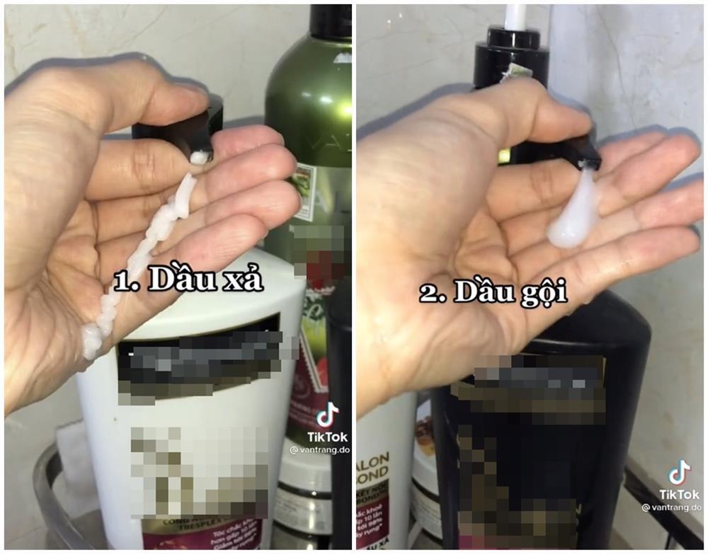 Gội đầu ngược đời: TikToker nhận kết quả bất ngờ khi xả trước, gội sau-3