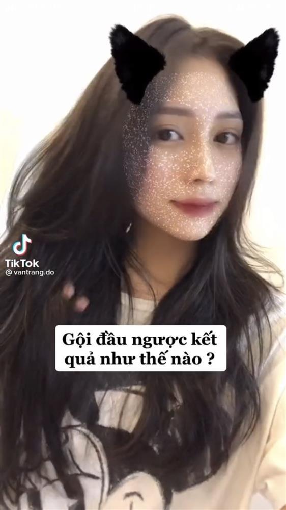 Gội đầu ngược đời: TikToker nhận kết quả bất ngờ khi xả trước, gội sau-2