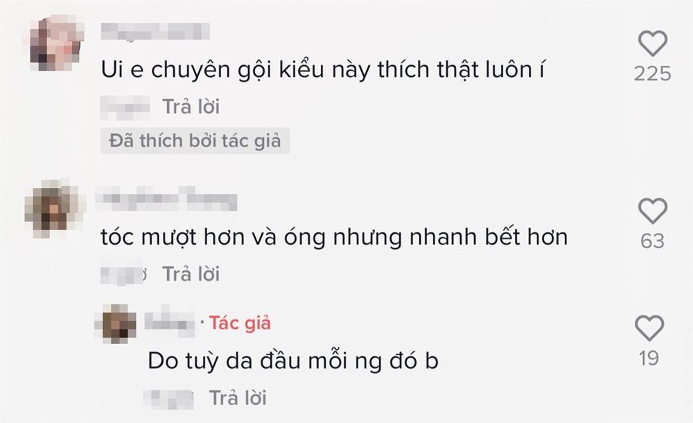 Gội đầu ngược đời: TikToker nhận kết quả bất ngờ khi xả trước, gội sau-7