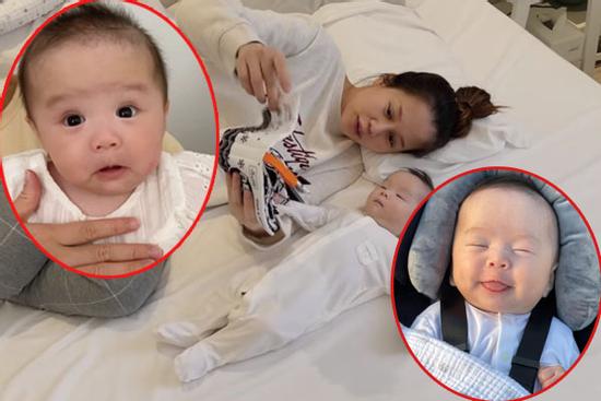 Cưng xỉu khoảnh khắc 'lật mặt' nhanh như chớp của con gái An Nguy
