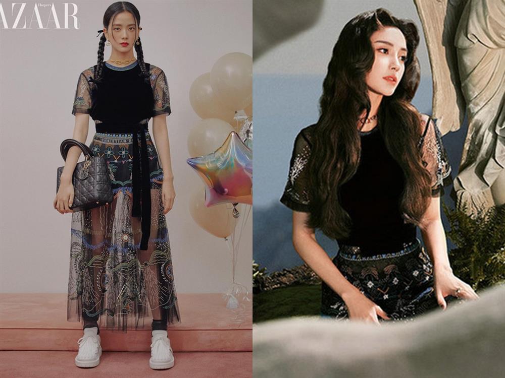 Chọn boots khủng bố, Cảnh Điềm trắng tay trước Jisoo khi đụng hàng-11