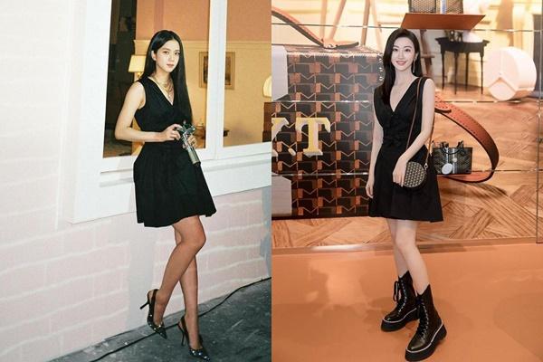 Chọn boots khủng bố, Cảnh Điềm trắng tay trước Jisoo khi đụng hàng-5