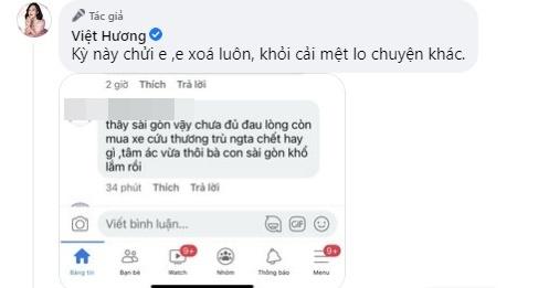 Tặng xe cứu thương bạc tỷ, Việt Hương ngớ người khi bị nói tâm ác-4