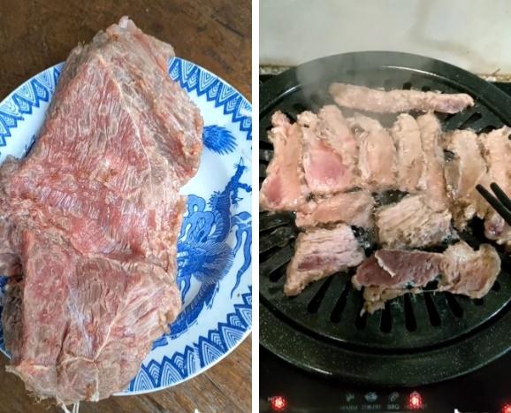 Đặc sản rất dị ở Việt Nam: Thịt bò treo lên cây, đợi kiến bu đầy mới ăn-2