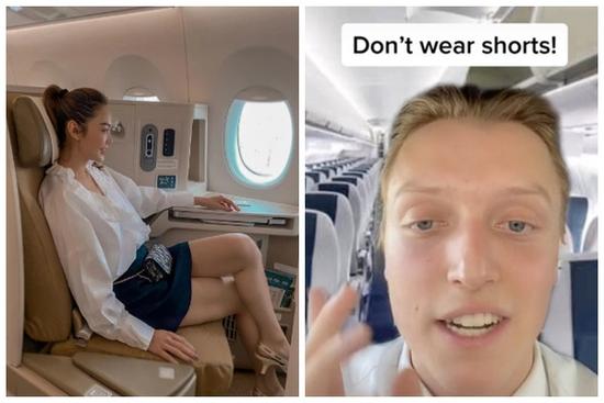 Đừng mặc quần shorts lên máy bay, lời giải thích khiến bạn thấy ớn