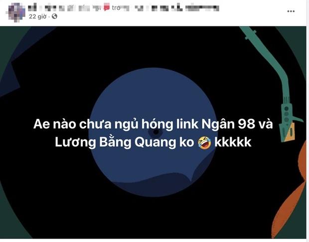 Thực hư về đoạn clip mây mưa của Lương Bằng Quang - Ngân 98-3