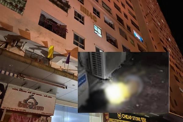 Hà Nội: Mảng gạch men lớn rơi từ tầng cao chung cư HH1B Linh Đàm-5