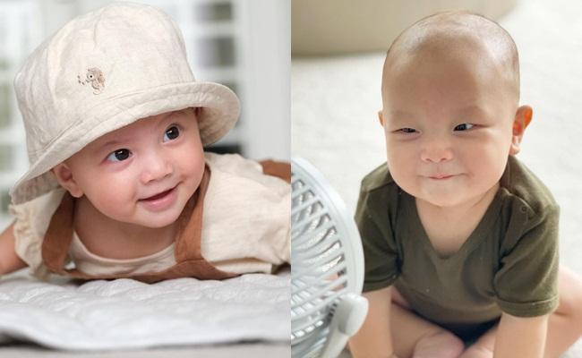 Biểu cảm đối lập của 2 con Hồ Ngọc Hà khi tiêm phòng-8
