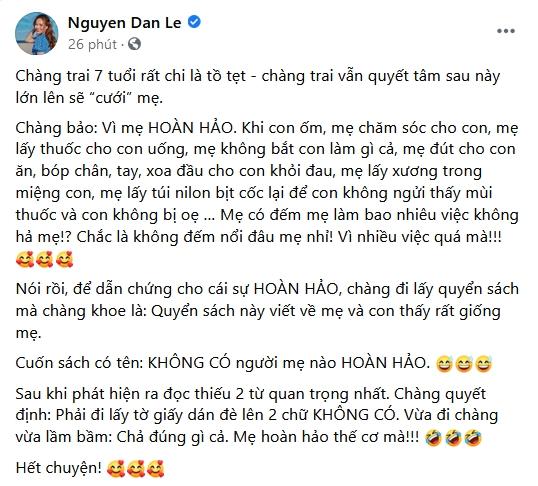 Đan Lê xúc động kể chuyện con trai muốn cưới mẹ-1