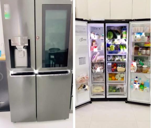 Chiếc tủ lạnh chuẩn đại gia mùa dịch: Giá gần 50 củ, đồ ăn chất như núi!-1