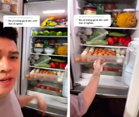Chiếc tủ lạnh chuẩn đại gia mùa dịch: Giá gần 50 củ, đồ ăn chất như núi!-5