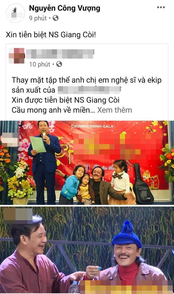 Đồng nghiệp bàng hoàng khi nghệ sĩ Giang Còi qua đời-3