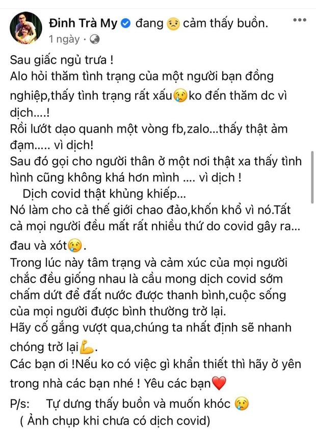 Đinh Trà My không thể đến thăm nghệ sĩ Giang Còi lần cuối-2