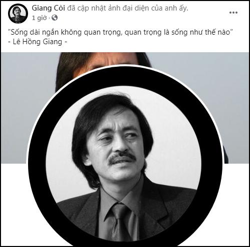 Giang Còi qua đời, Facebook cố nghệ sĩ xuất hiện status xót xa-2